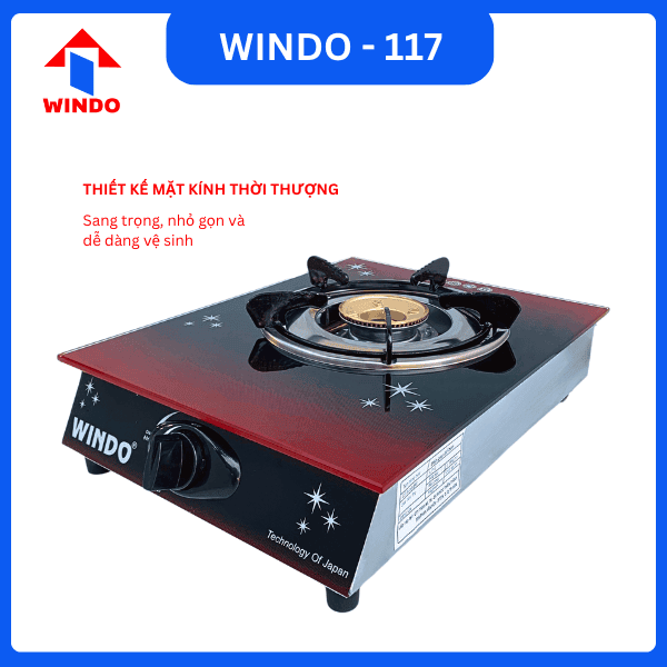 Bếp ga đơn Windo - 117