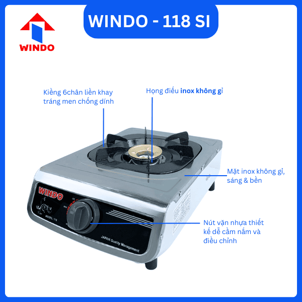 Bếp gas cho sinh viên ở trọ