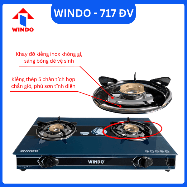 Đầu đốt chất liệu đồng thau đúc nguyên khối