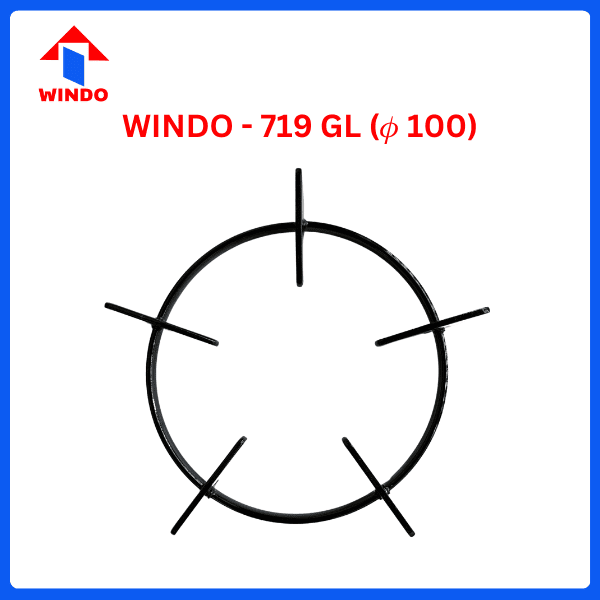 Kiềng bếp Windo - 719GL phi 100