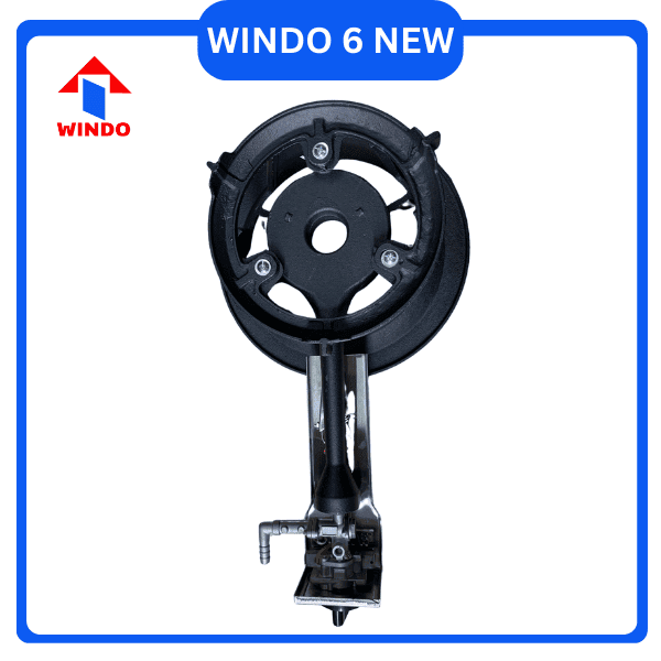 Bếp gas công nghiệp khè windo 6 new