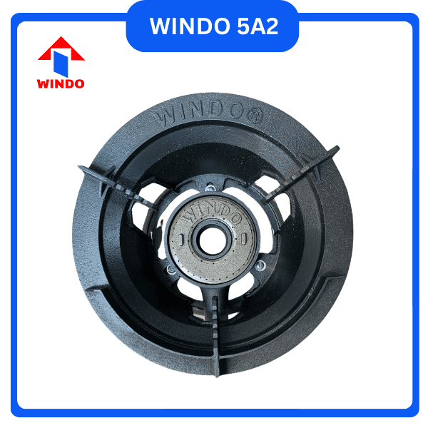 Bếp khè Windo 5A2 đúc nguyên khối chắc chắn