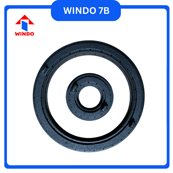 Mâm bếp gas khè lửa mồi Windo 7B