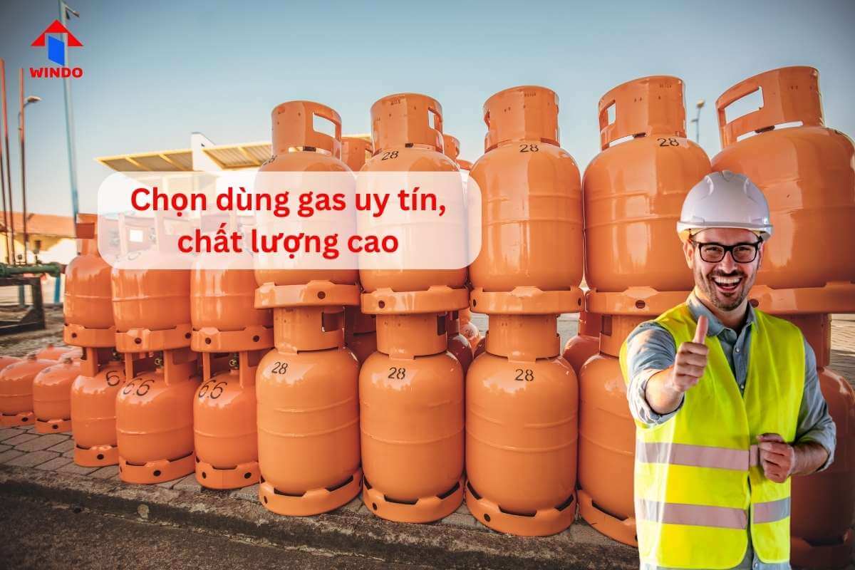 Mua gas ở cửa hàng, đại lý gas uy tín
