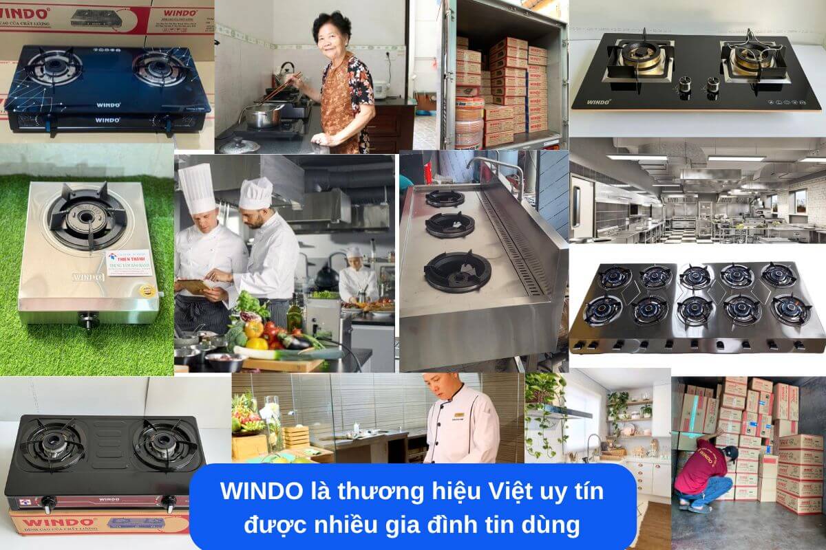 Windo Thiên Thành - Địa chỉ uy tín để mua bếp gas âm